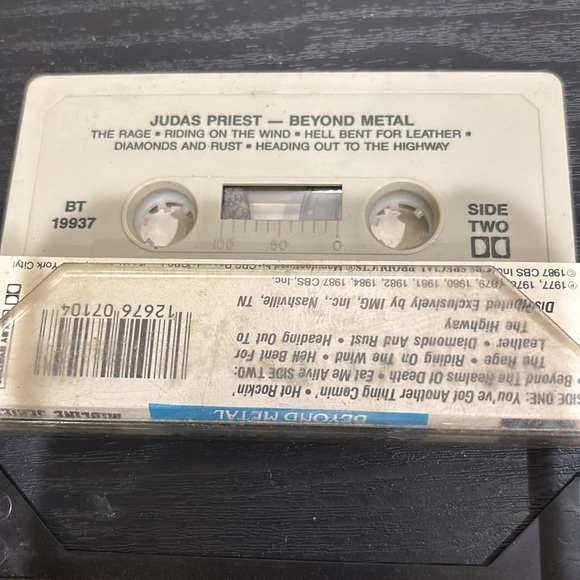 Judas Priest Beyond Metal Cassette - Picture 3 of 3